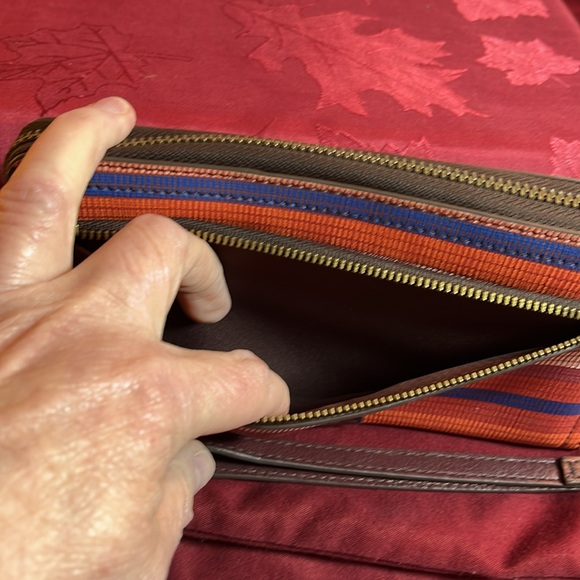 Multi Colored Fossil Wallet-EUC - Picture 5 of 8